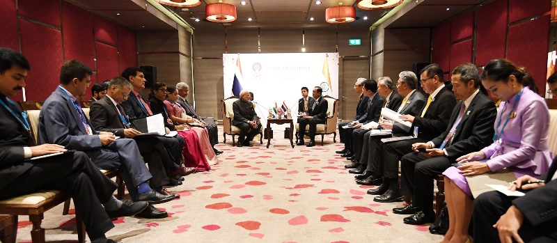 Narendra Modi meets Prime Minister of Thailand General Prayut Chan-o-cha