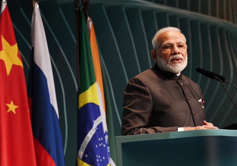 PM Modi addresses BRICS Business Forum in Brazil