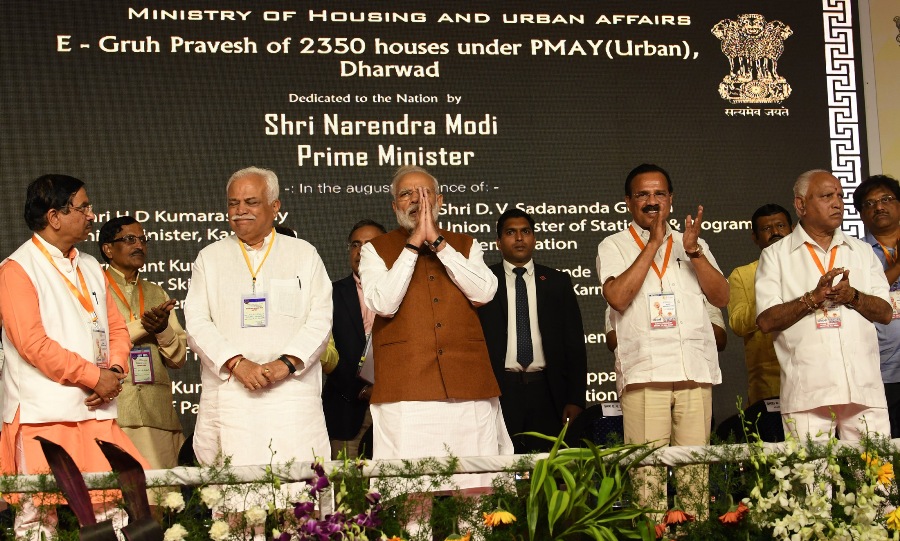 The Prime Minister Narendra Modi in Tamil Nadu 