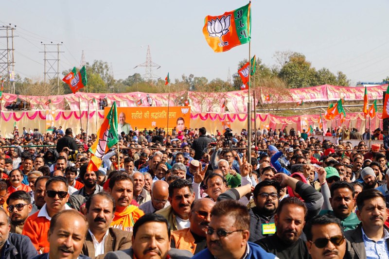 Amit Shah addresses Vijay Sankalp Rally in Jammu