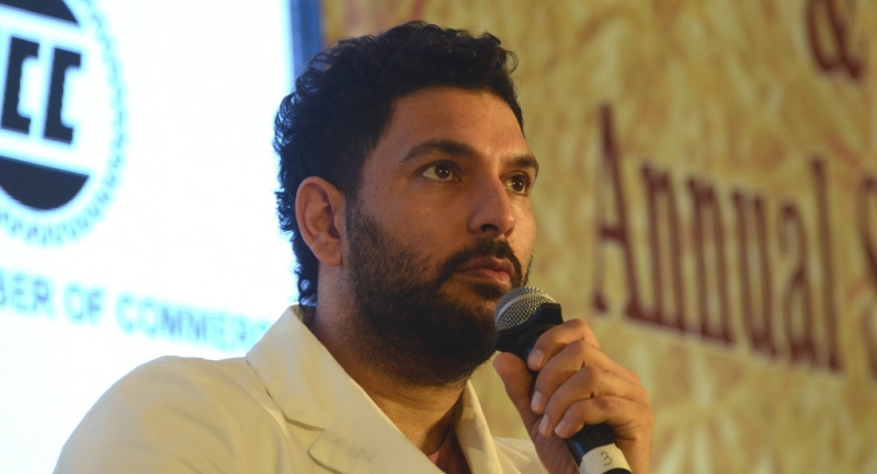 ICC felicitates Yuvraj Singh with Lifetime Achievement Award