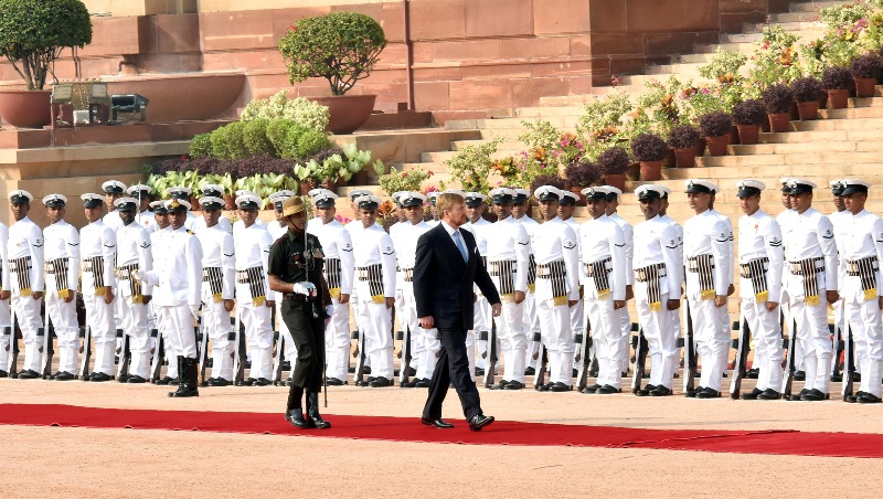 King Willem-Alexander and Queen Maxima of Netherlands pay homage to Mahatma Gandhi
