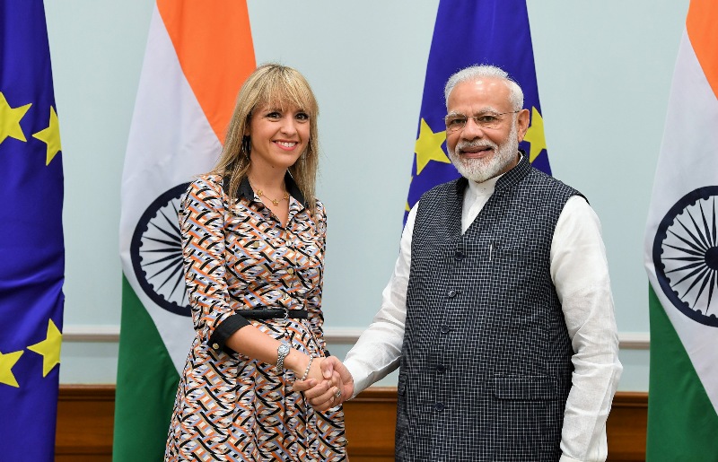 European Union delegation members meet PM Narendra Modi 