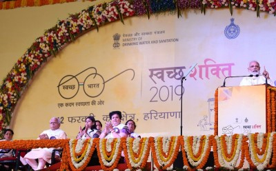 Prime Minister Narendra Modi in Haryana