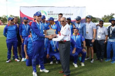 Namibia crowned ICC World Cricket League Division 2 champions with victory over Oman