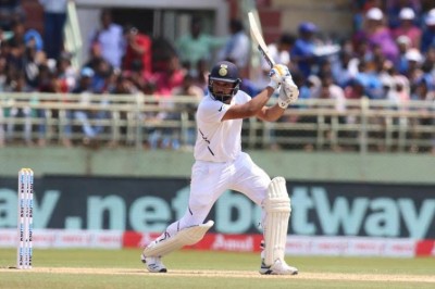 Rohit Sharma hits century, India in strong position against South Africa in first Test