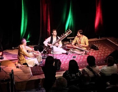 Slide guitar artist Rhitom Sarkar returns home after successful Canadian musical sojourn