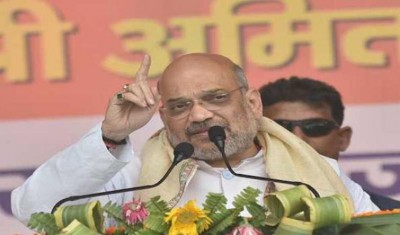 Modi government will throw out intruders: Shah