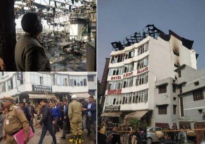 Two arrested in Delhi hotel fire tragedy case