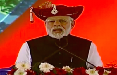 Anti-BJP grand alliance is anti-people: Narendra Modi