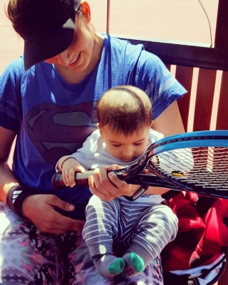 Sania Mirza shares cute image with son Izhaan