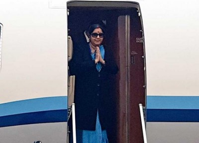 Sushma Swaraj to visit Maldives tomorrow  