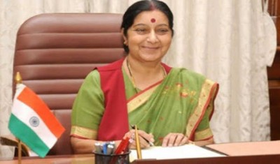 If Imran is so generous, he should hand over Masood Azhar to us: Sushma