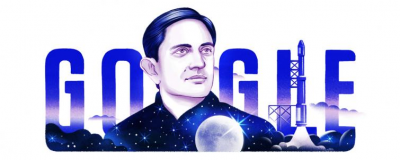 Google doodles on birth anniversary of Vikram Sarabhai