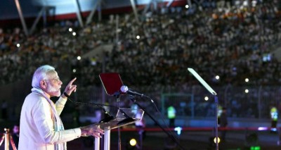 Bear Grylls doesn't know Hindi, with technology aid we communicated: Modi