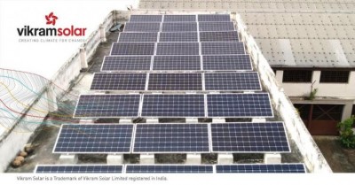 Vikram Solar commissions 164 kWp Rooftop Solar Power Plant at Belur Math
