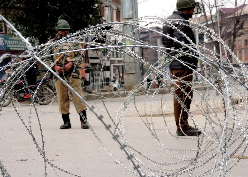Curfew like restrictions in Srinagar