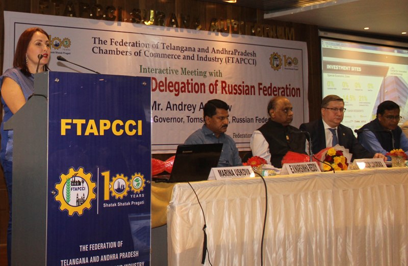 Russian business delegation visits Hyderabad