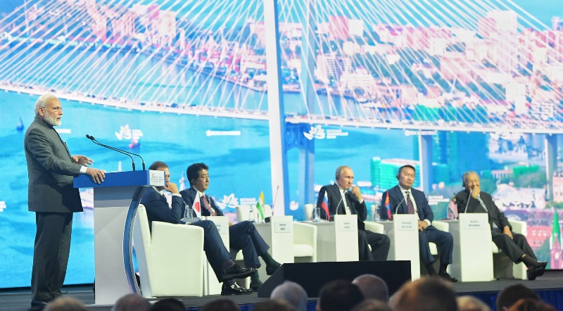 PM Modi visits Russia