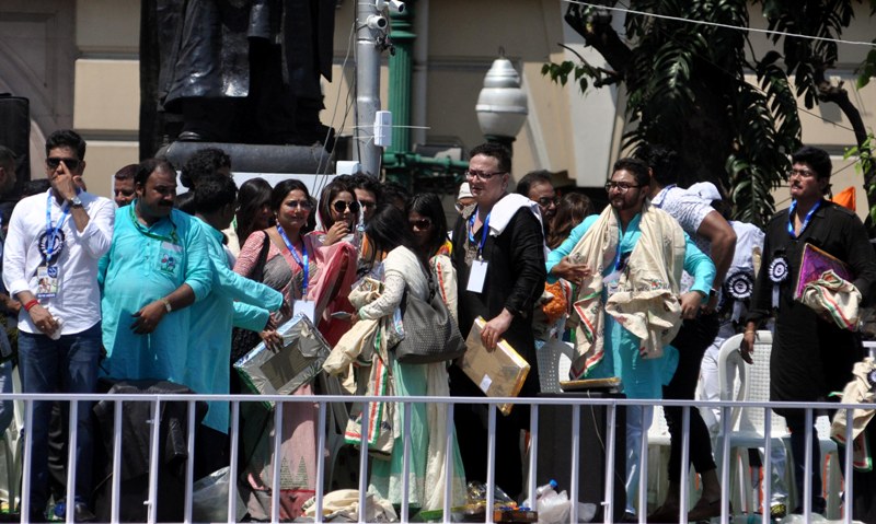 Glimpses of Mamata Banerjee's Martyrs' Day Rally in Kolkata 