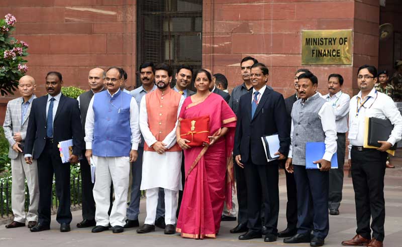 Nirmala Sitharaman presents Union Budget 2019 