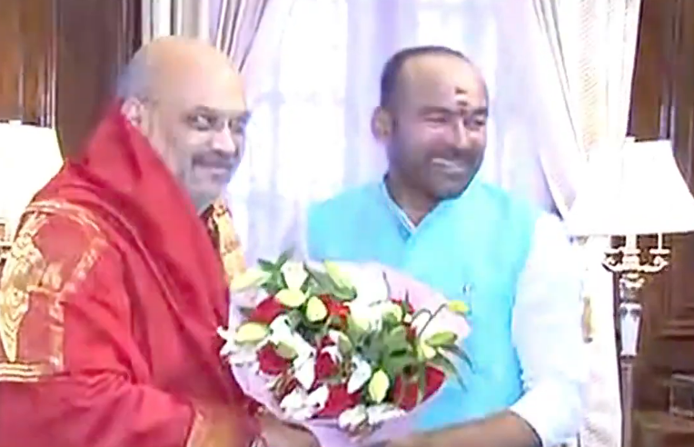 Amit Shah takes charge as Home Minister