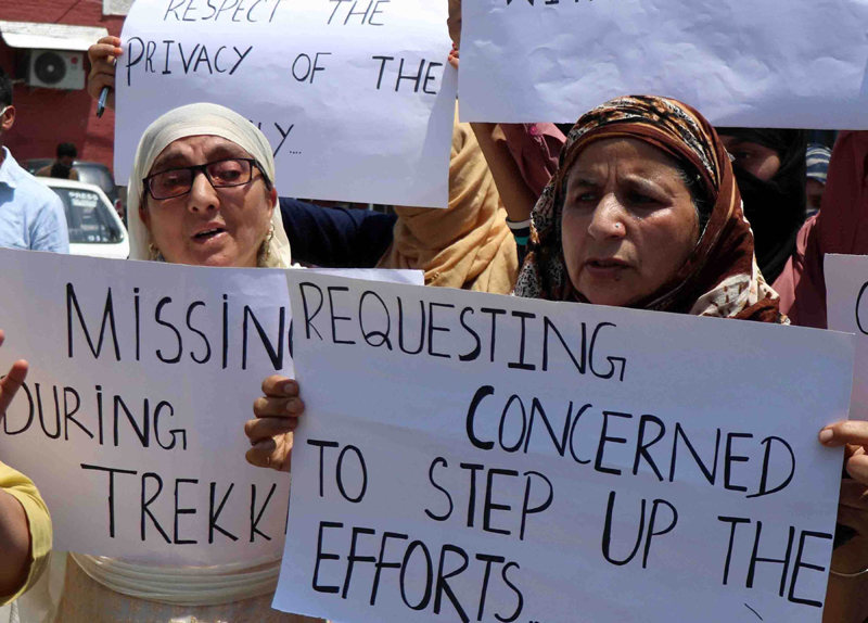 Relatives of missing Hilal Ahmad Dar seeks Lt Guv's help