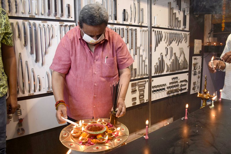 Celebration of foundation stone laying ceremony of Ram Mandir