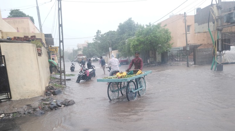 Water-logging in Rajkot
