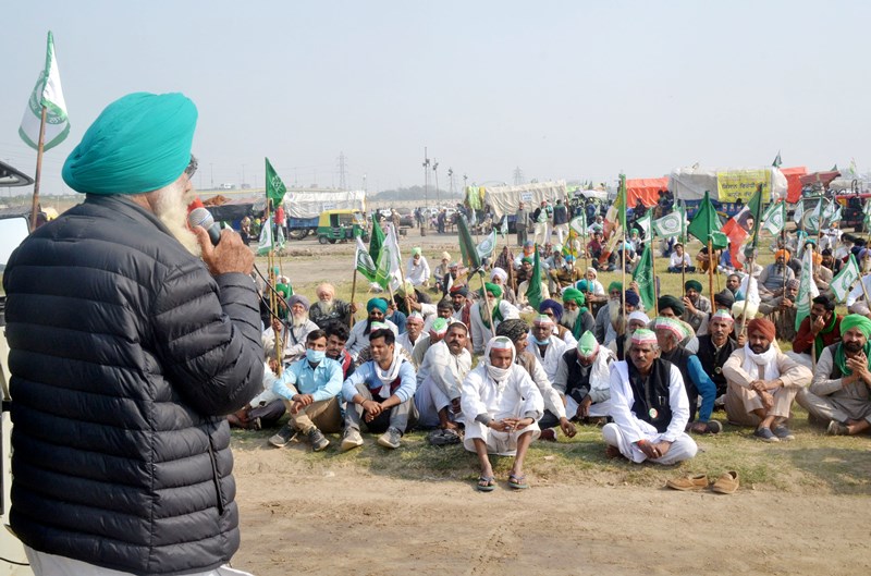 Farmers protest against Centre’s new farm laws