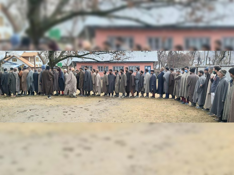 Kashmir votes in sixth phase DDC polls Sunday