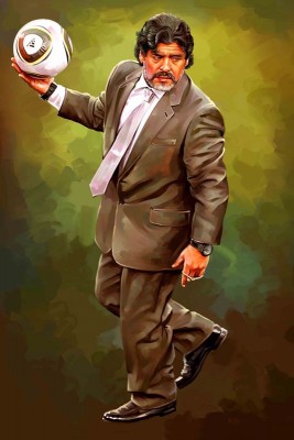 Tributes to late football player Maradona