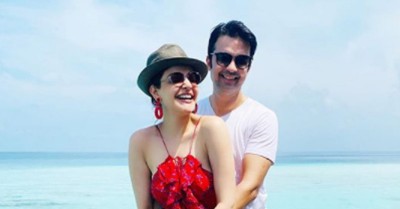 Kajal Aggarwal enjoying her honeymoon in Maldives, shares images 