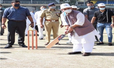 Jammu and Kashmir: LG Sinha inaugurates T-20 Police Premier League