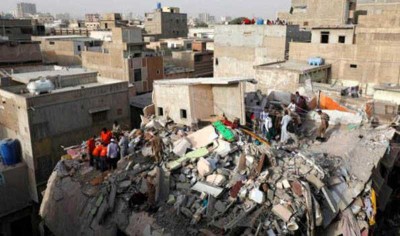 Building collapse in PoK leaves 15 hurt 