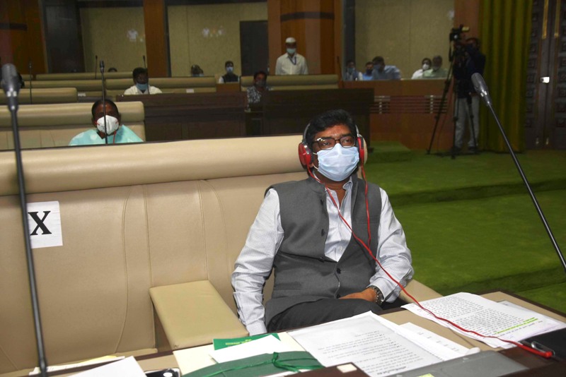 Jharkhand CM Hemant Soren at assembly