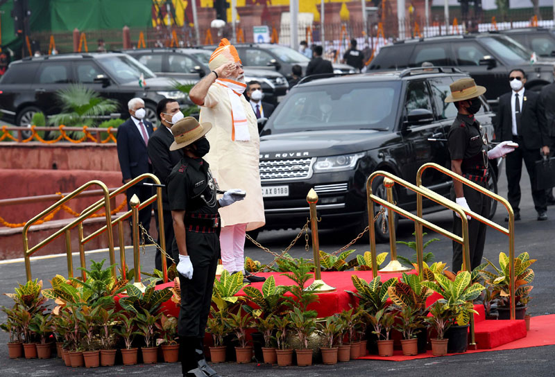 India's 74th Independence Day: PM Modi at Red Fort in New Delhi