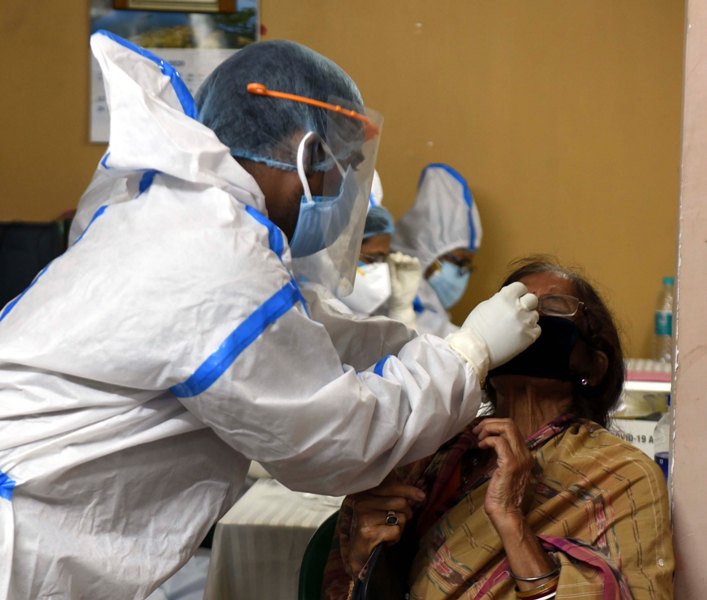 Rapid antigen test for COVID-19 in North Kolkata