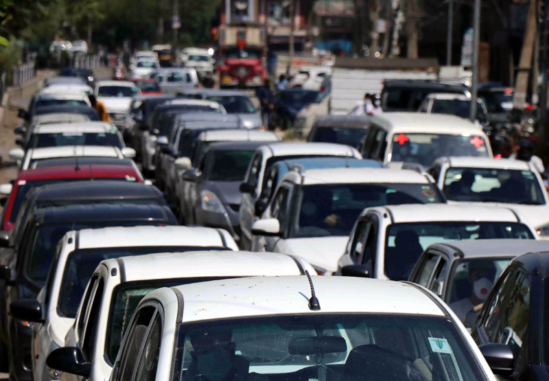 Deserted streets in Kashmir amid lockdown