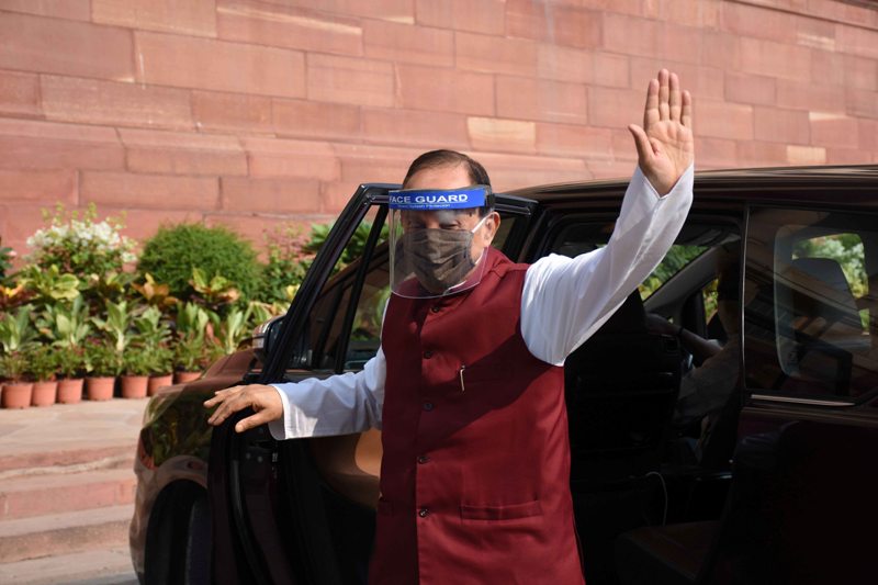 Several Indian MPs outside Parliament