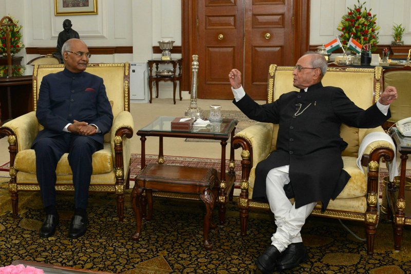 Ram Nath Kovind shares some memorable moments with Pranab Mukherjee