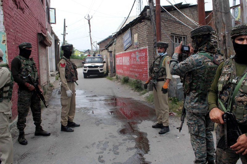 Terrorist attack in Srinagar