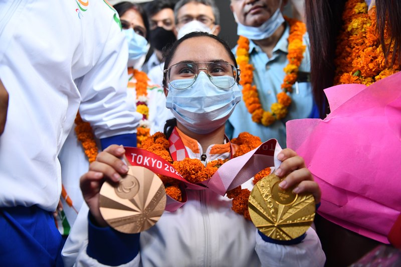 India welcomes Tokyo Paralympic 2020 winners