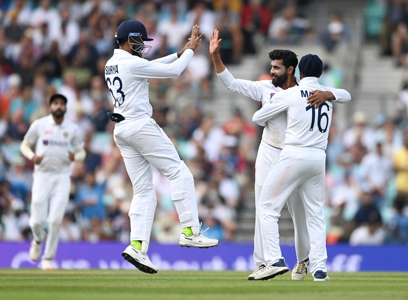 India thrash England by 157 runs in Oval Test