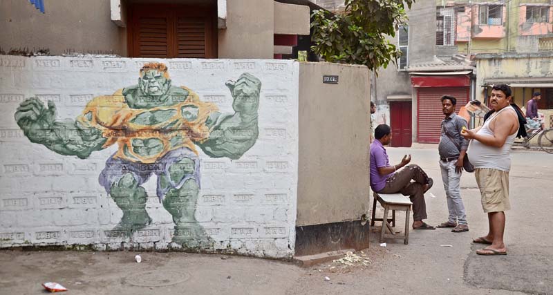 Where walls breathe art