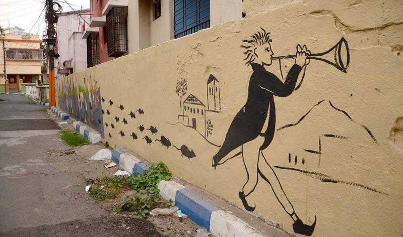 Where walls breathe art