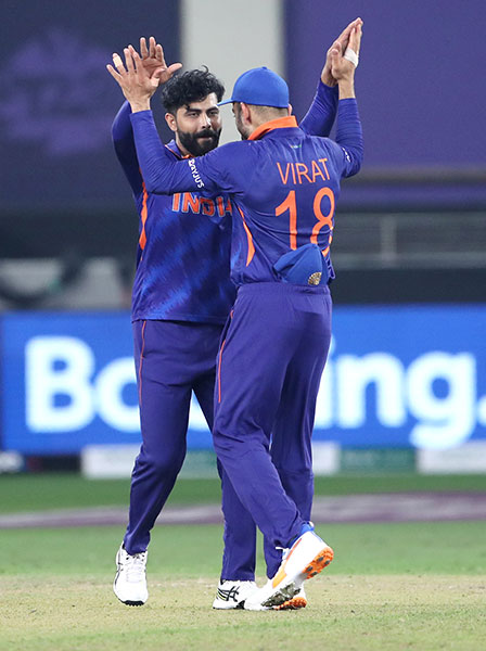 Glimpses of ICC T20 India-Scotland Match