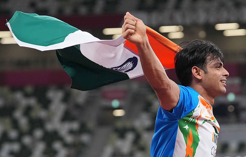 Neeraj Chopra wins Tokyo Olympics gold in javelin