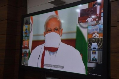 PM Modi to hold meeting with all CMs over Covid-19 situation today, Mamata to skip