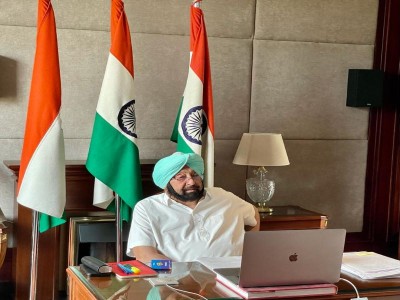 Amarinder seeks support from Radha Soami Satsang Beas to combat Covid crisis